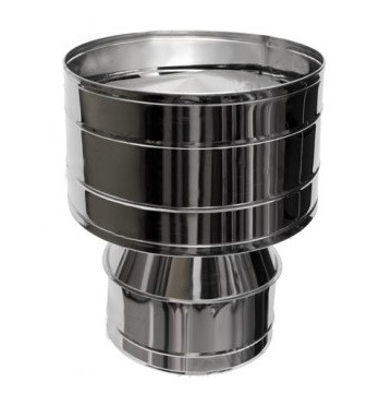 Дефлектор с юбкой D=120/220 AISI 304/430