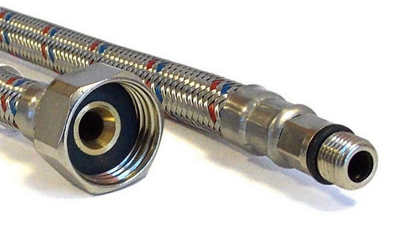 Подводка для воды нерж.сталь ВН 1/2" 200 см