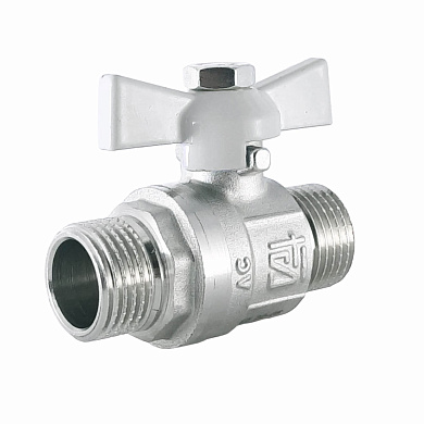 Кран шаровый НН 1/2" КИТАЙ (бабочка)